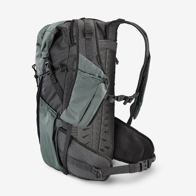 Rucsac Drumeție la Munte Rolltop MH500 LIGHT 22L Verde