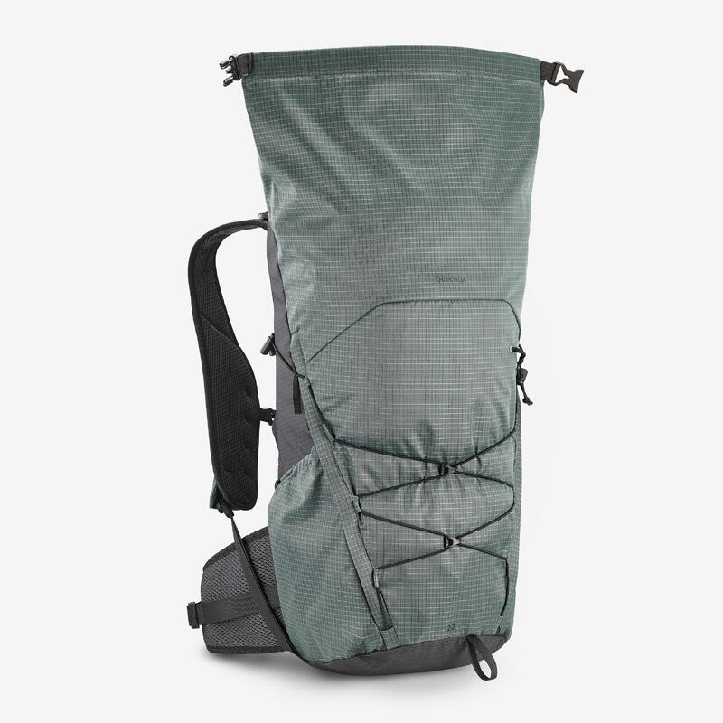 Rucsac Drumeție la Munte Rolltop MH500 LIGHT 22L Verde