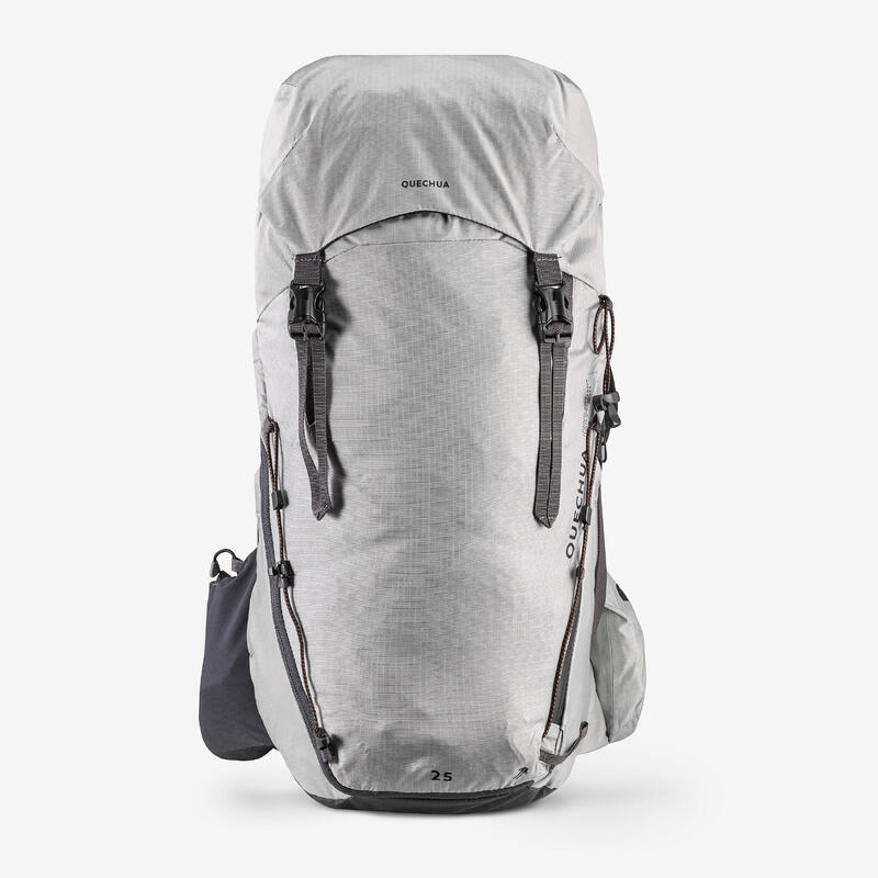 Sac à dos de randonnée montagne confortable et léger 25L, MH900 gris