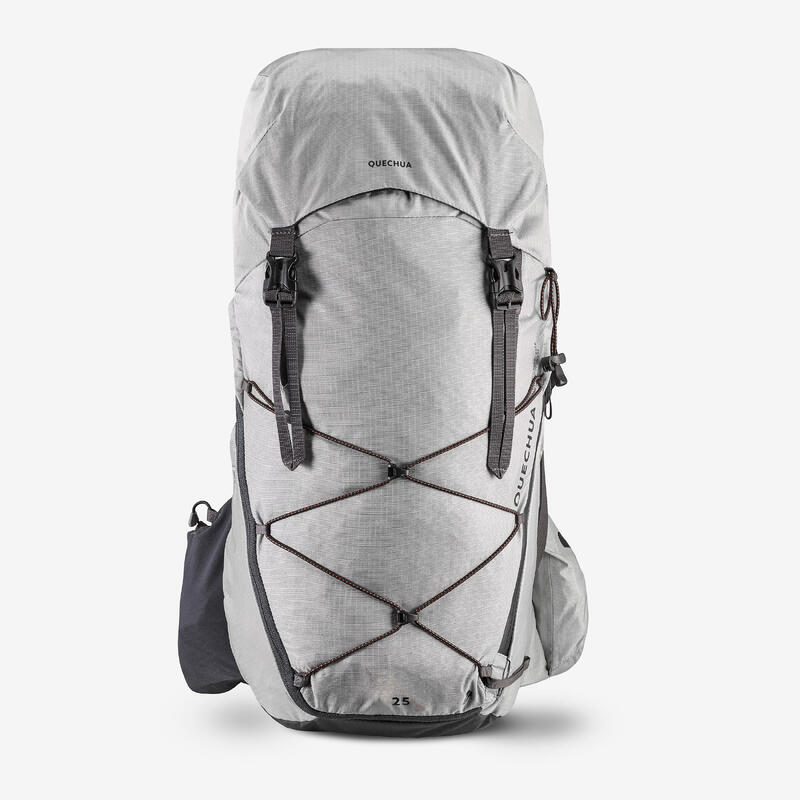Sac à dos de randonnée montagne confortable et léger 25L, MH900 gris