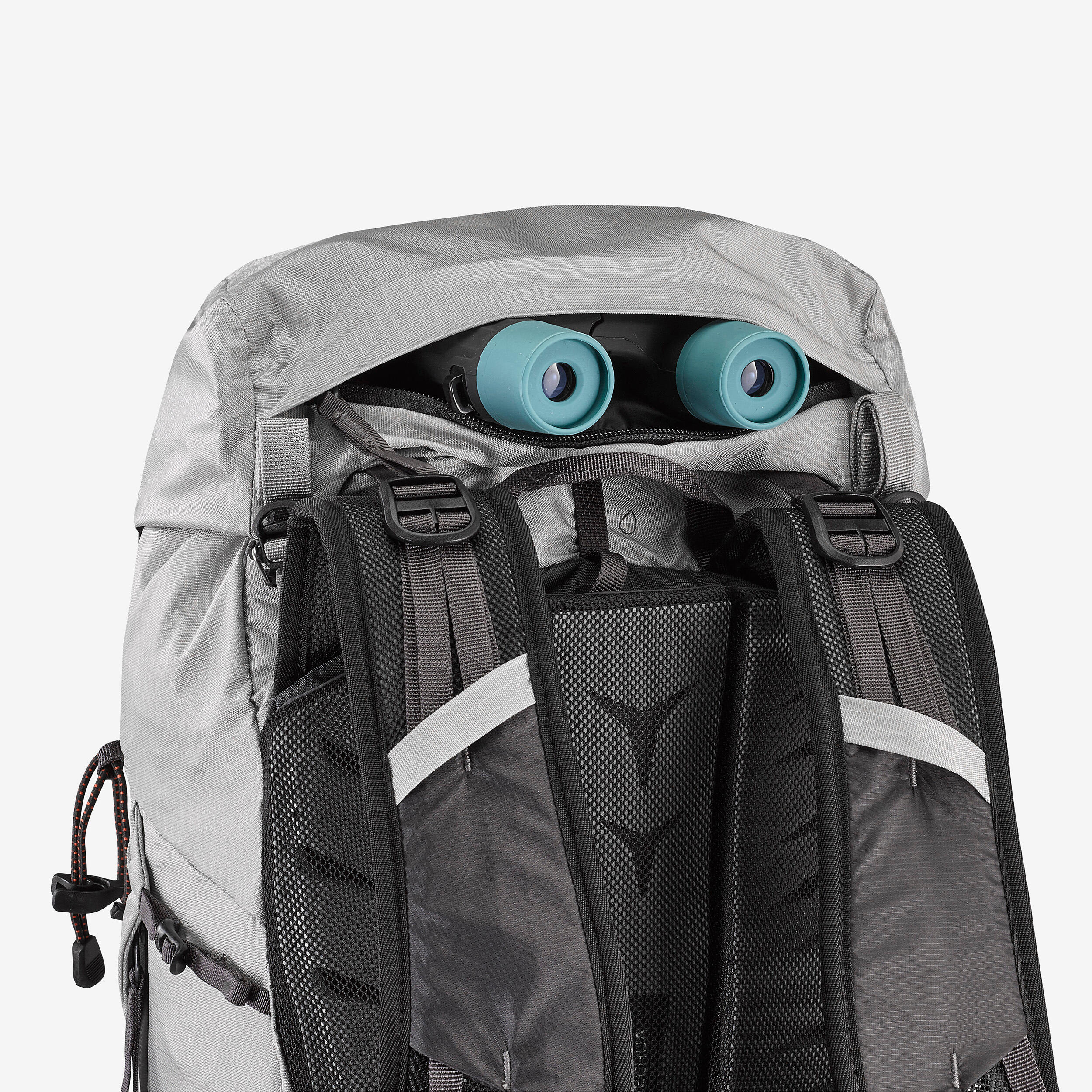 25 L comfortable and light mountain hiking backpack MH900 - Grey 16/21