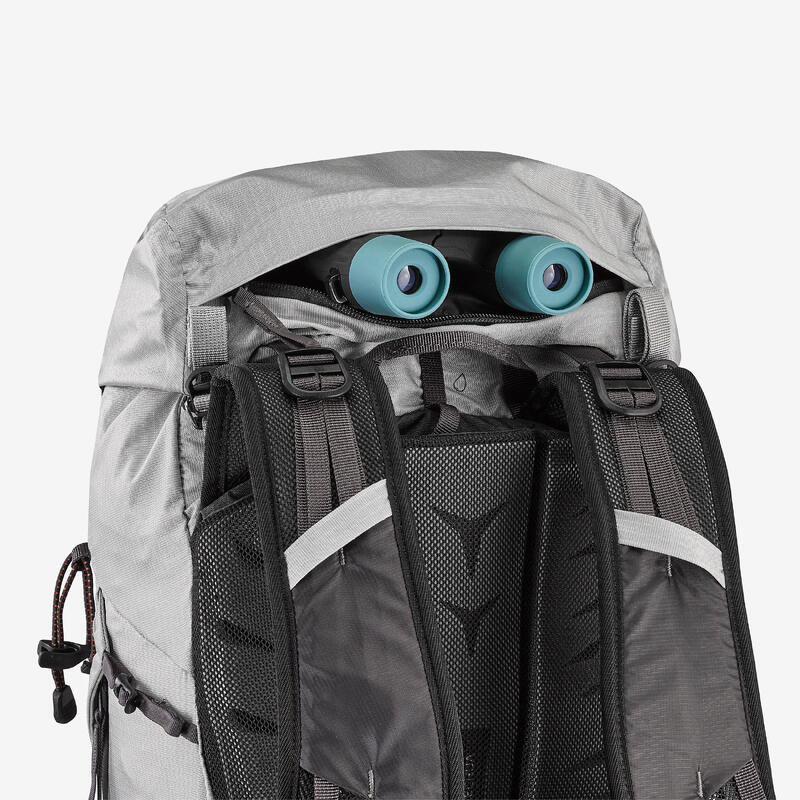 Sac à dos de randonnée montagne confortable et léger 25L, MH900 gris