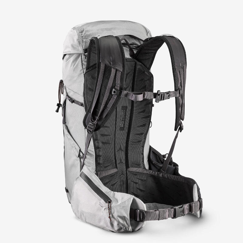 Sac à dos de randonnée montagne confortable et léger 25L, MH900 gris