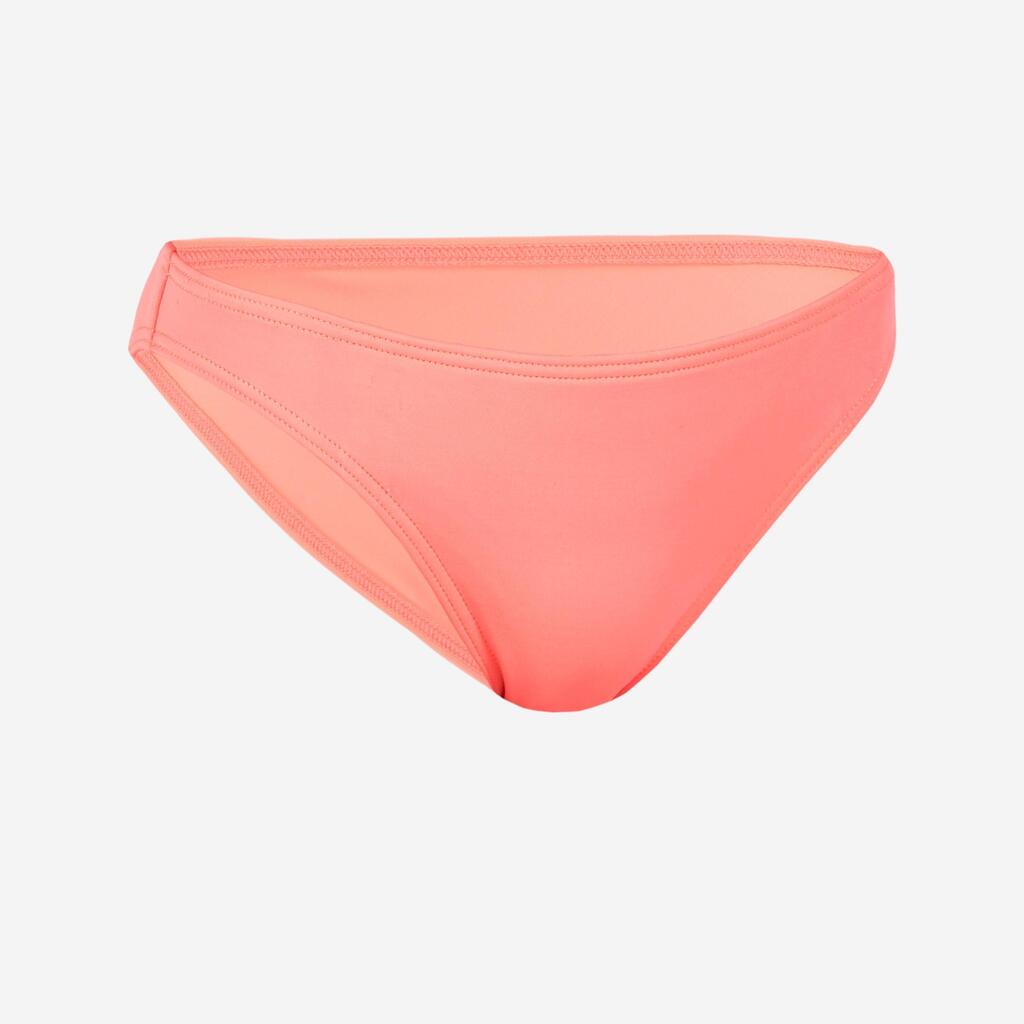 Bas de maillot de bain Fille - 100 Zeli corail