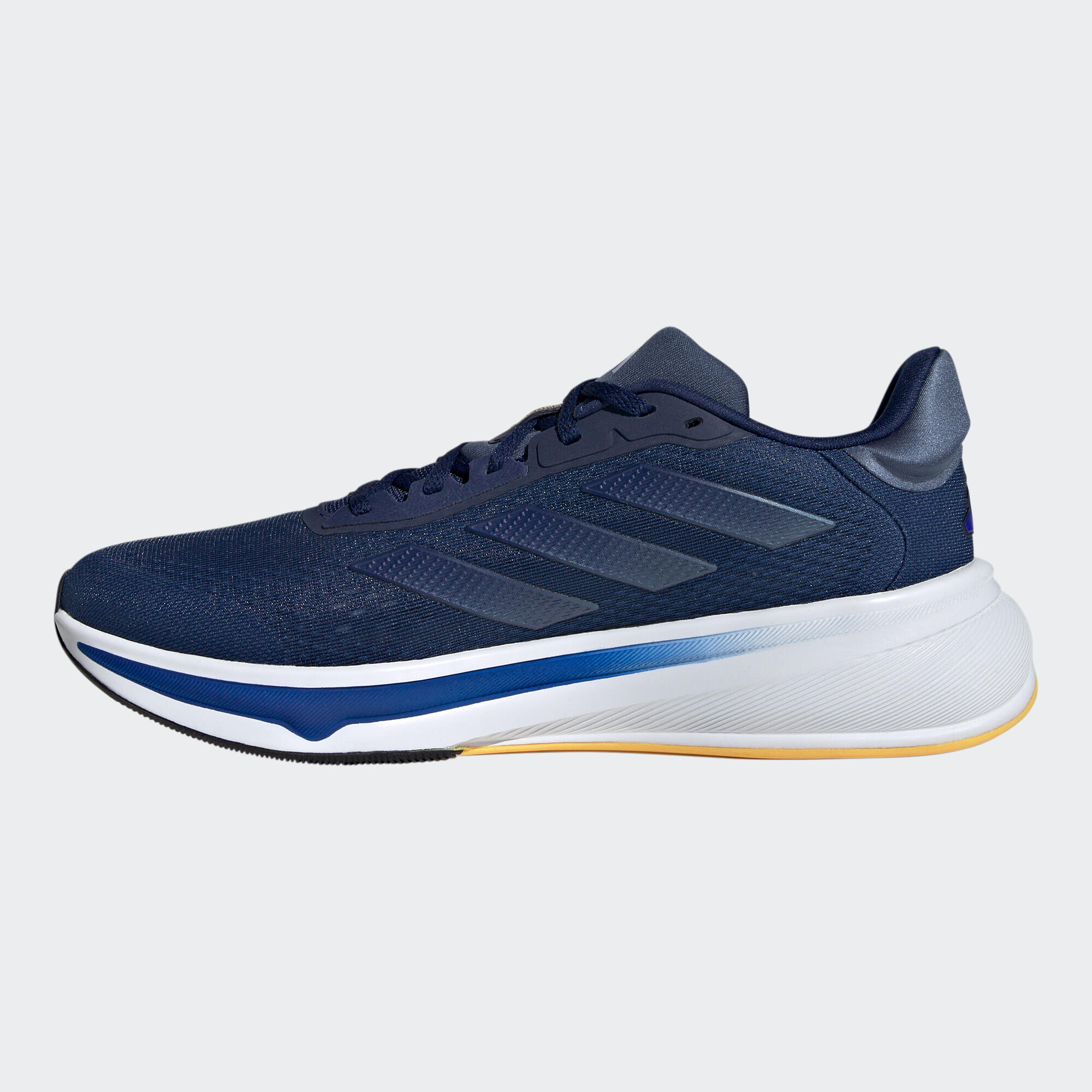 MEN'S ADIDAS RESPONSE SUPER RUNNING SHOES - BLUE 3/8