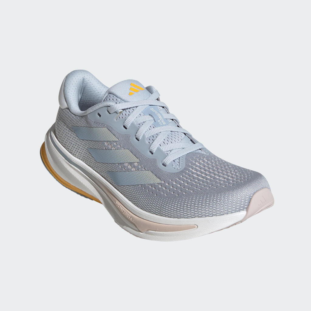 WOMEN'S ADIDAS SUPERNOVA RISE RUNNING SHOES - LIGHT BLUE