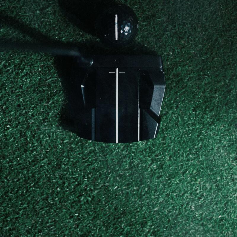 Kij golfowy putter Inesis wysoki MOI dla praworęcznych Black Edition