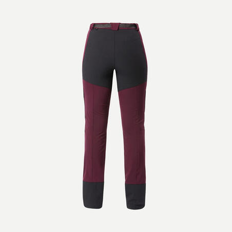 Pantalon de trek montagne déperlant Femme - MT900