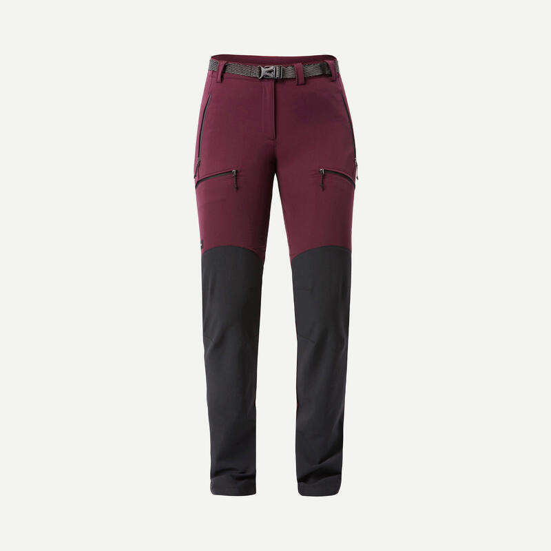 Waterafstotende broek voor bergtrekking dames MT900