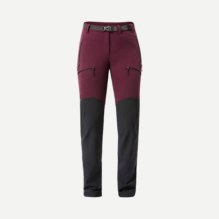 Women's water-repellent trekking trousers - MT900