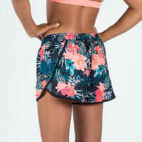 girls’ surf swim shorts - shiso black