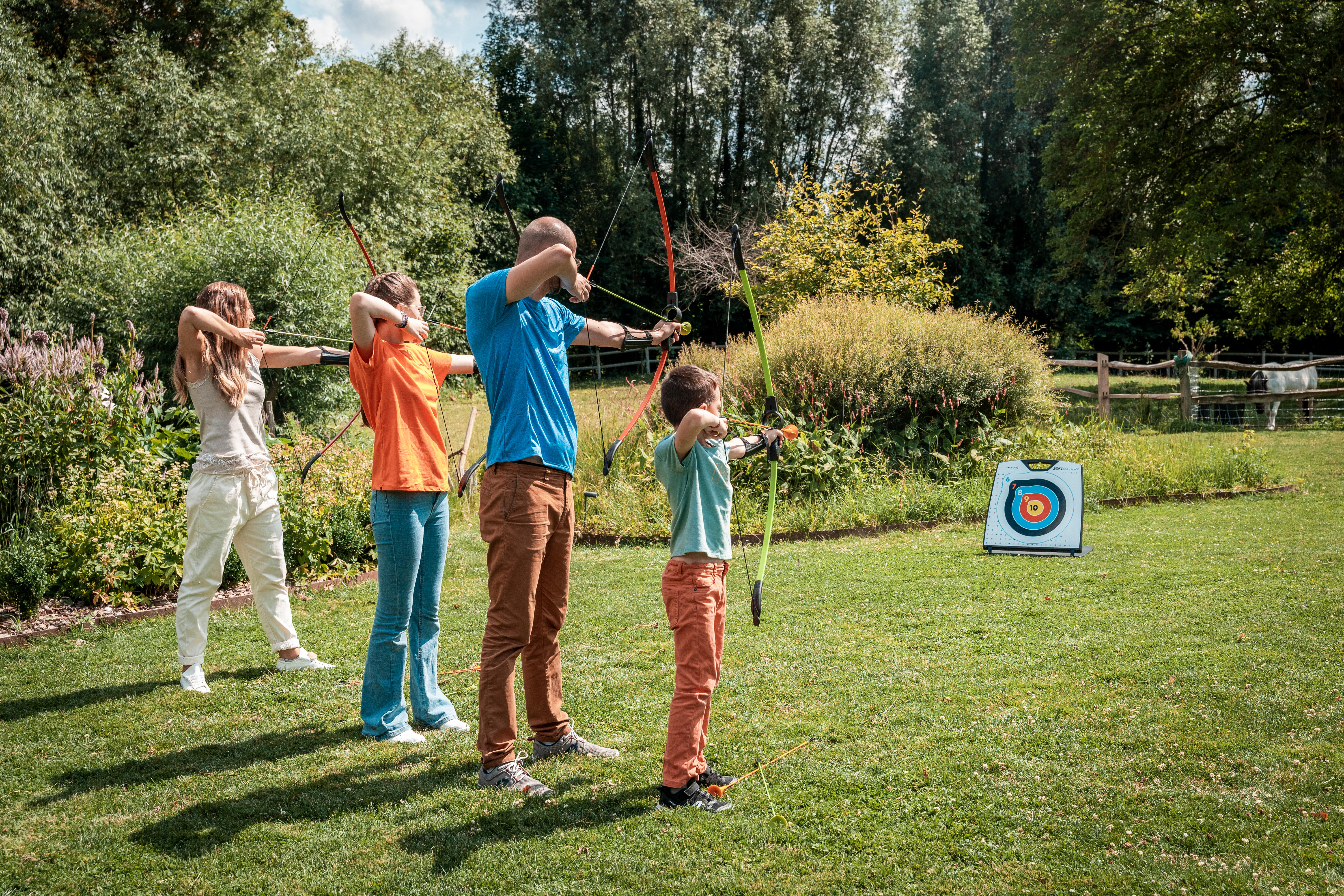 Ensemble de tir à l’arc – SoftArchery 100 - DECATHLON