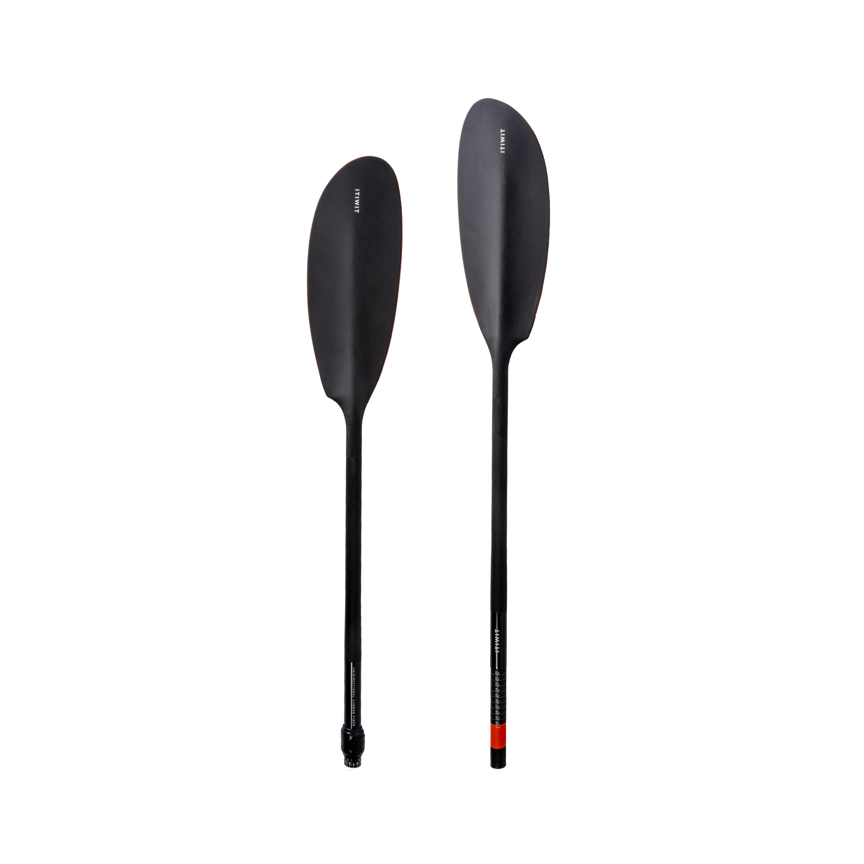 Kajakpeddel X900 carbon demonteerbaar en verstelbaar 2-delig 210-220 cm 9/17