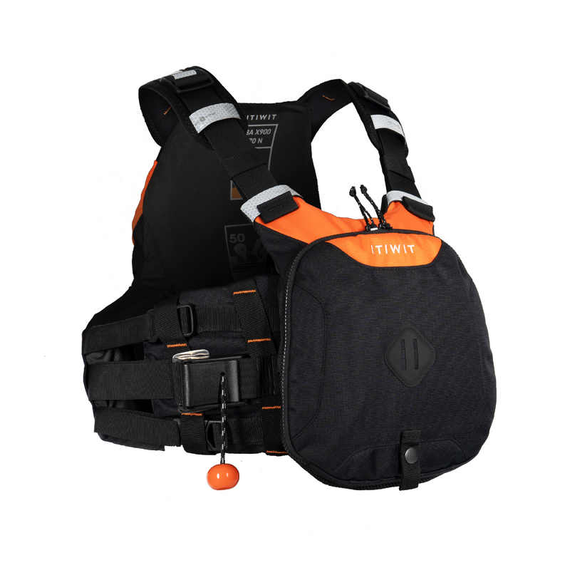 Sac De Flottaison Pour Kayak Orange - Bouée De Sauvetage Étanché Et Léger Pour Sports Nautiques