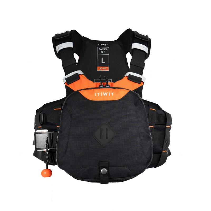 Gilet d'aide à la flottabilité 70N d'expédition Canoë Kayak SUP - BA X900