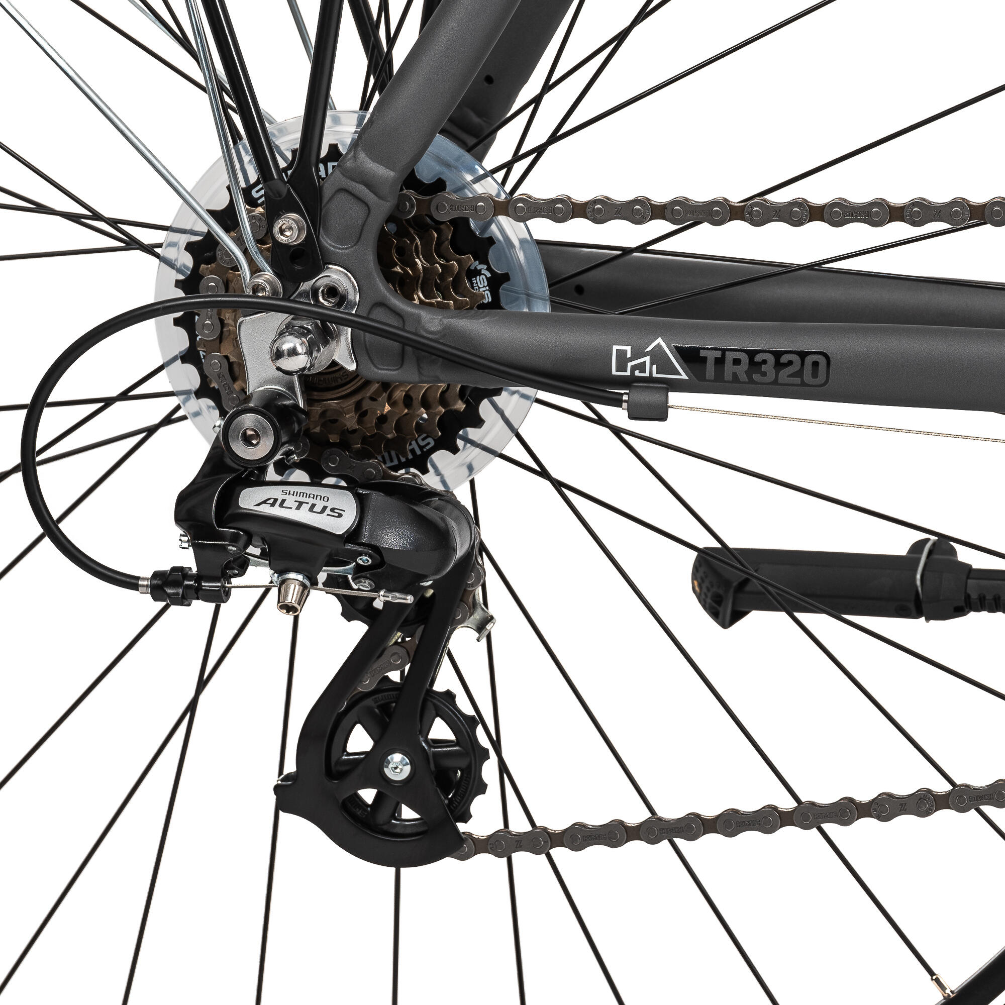 Trekkingrad 28 Zoll 320 TR Herren Grau 6/12