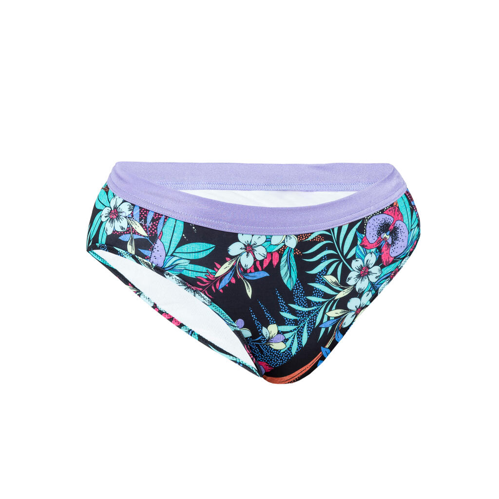 Girl's swimsuit bottoms - 900 Buddy purple turquoise