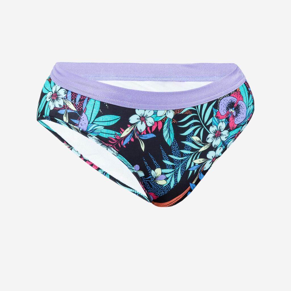Girl's swimsuit bottoms - 900 Buddy purple turquoise