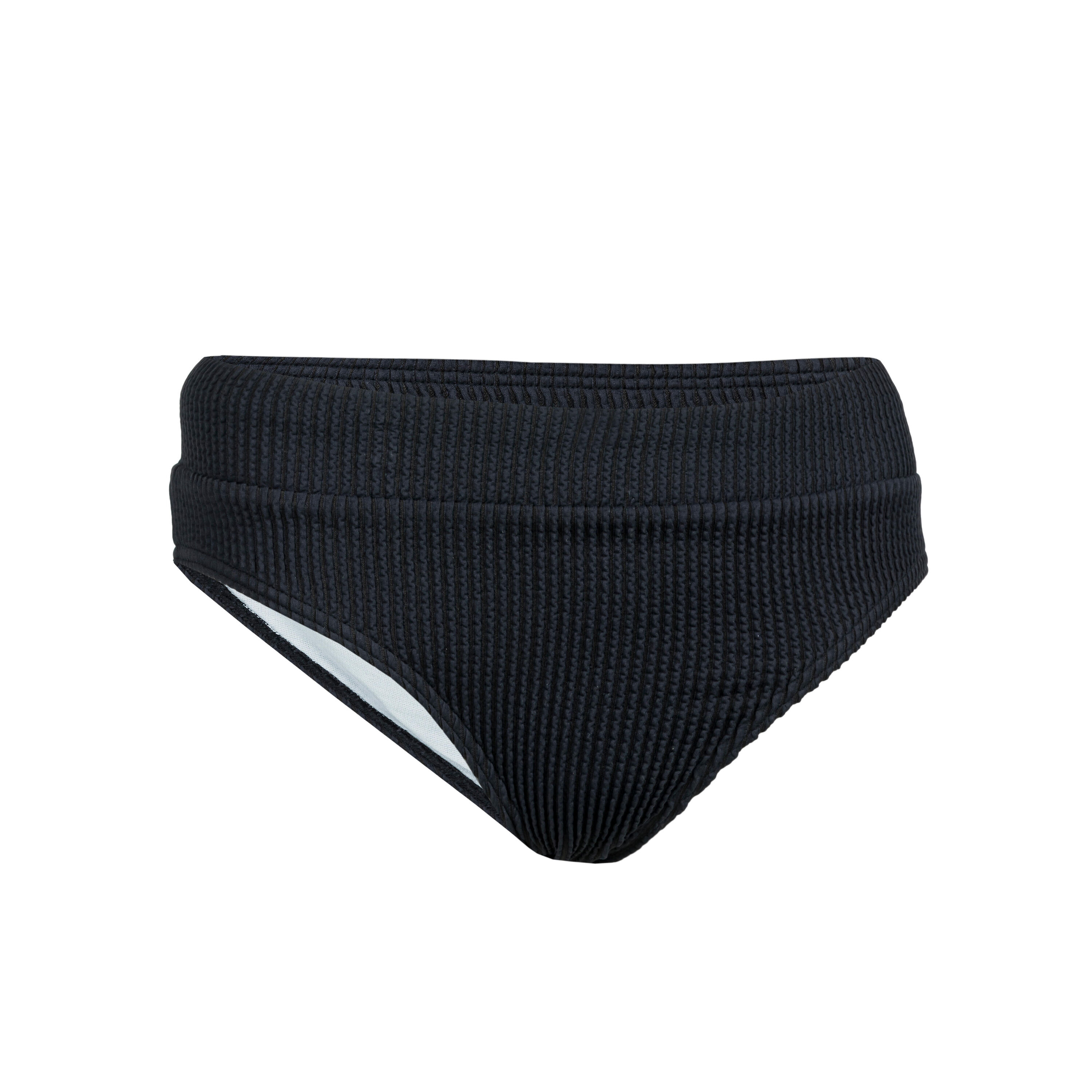 OLAIAN Girl's textured swimsuit bottom - 500 bao black