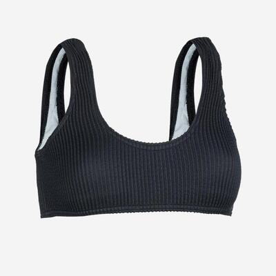 Costume top corpetto ragazza 500 nero