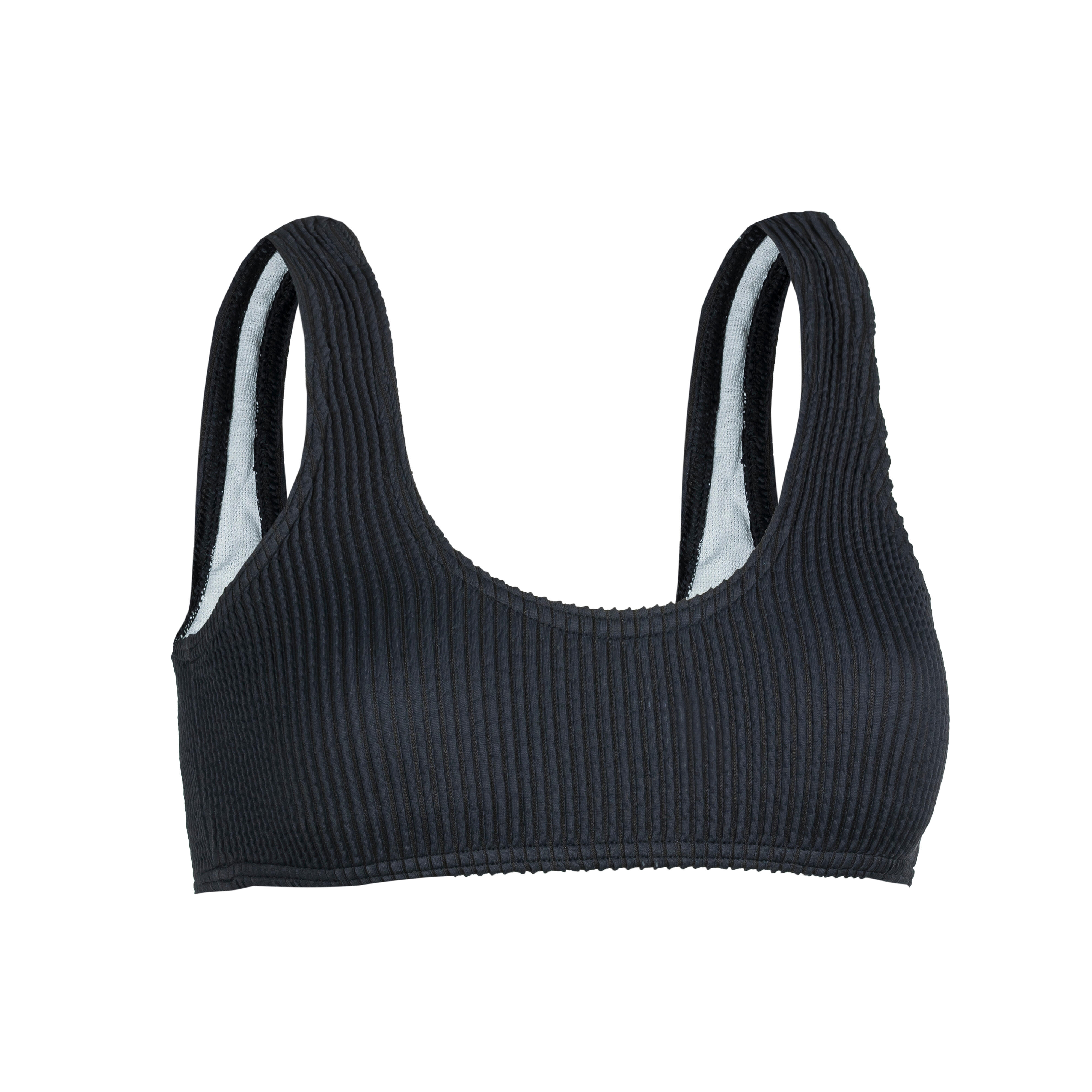 Decathlon | Costume top corpetto ragazza 500 nero |  Olaian