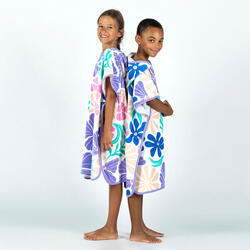 Poncho surf Enfant 110 à 135 cm - 500 Lila violet