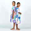 Surf-Poncho Kinder 500 - 110–135 cm lila/violett
