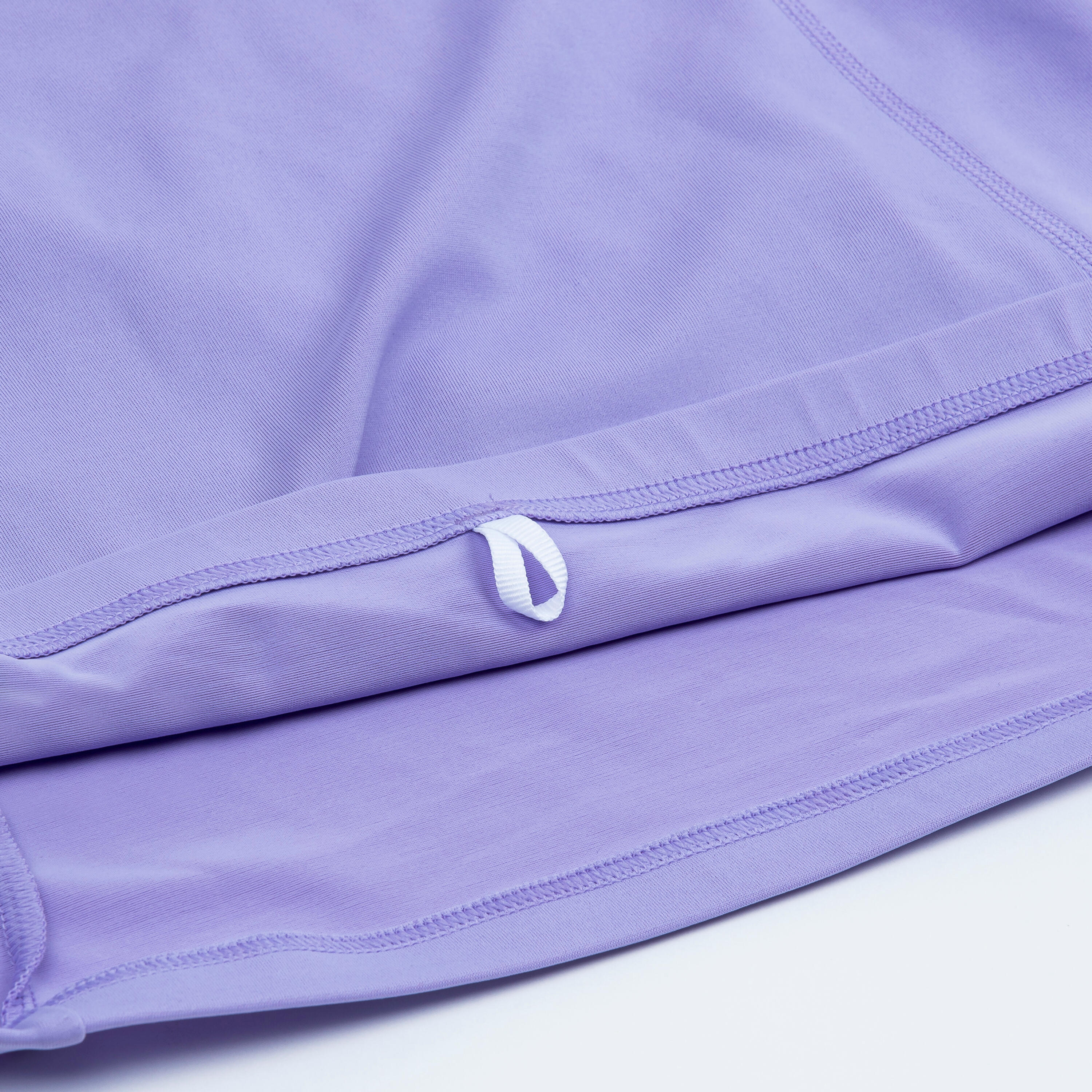 UV-Shirt Mädchen langarm 500 Orchid violett 6/6