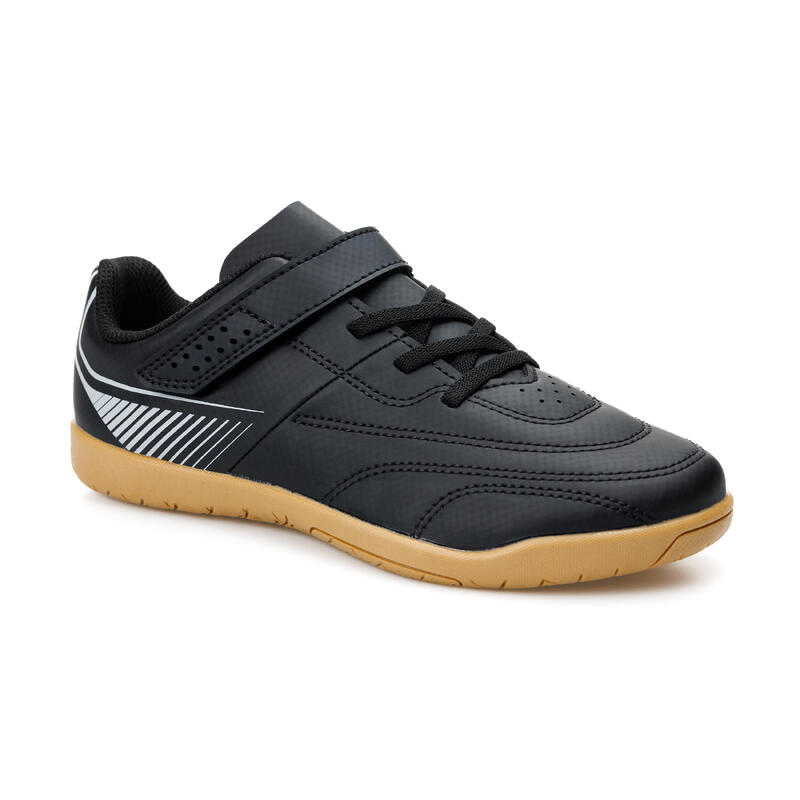 Kinder Fussball Hallenschuhe Futsal - 100 beige Sohle