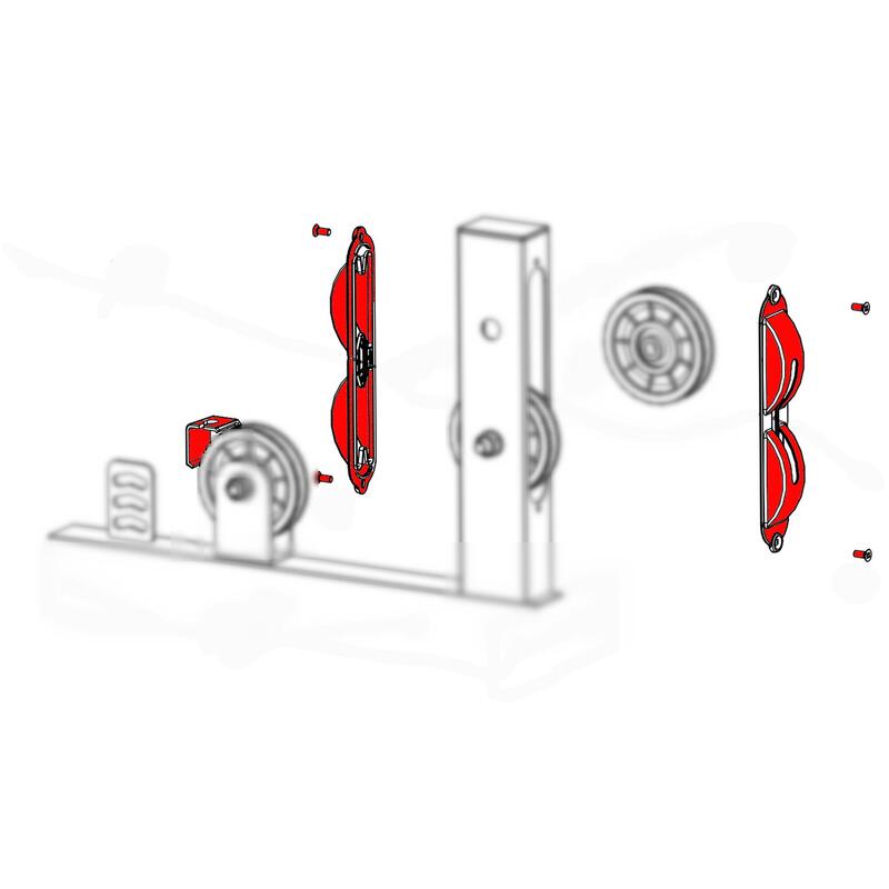 Ghidaj jos scripete de schimb Bodybuilding Rack 900 