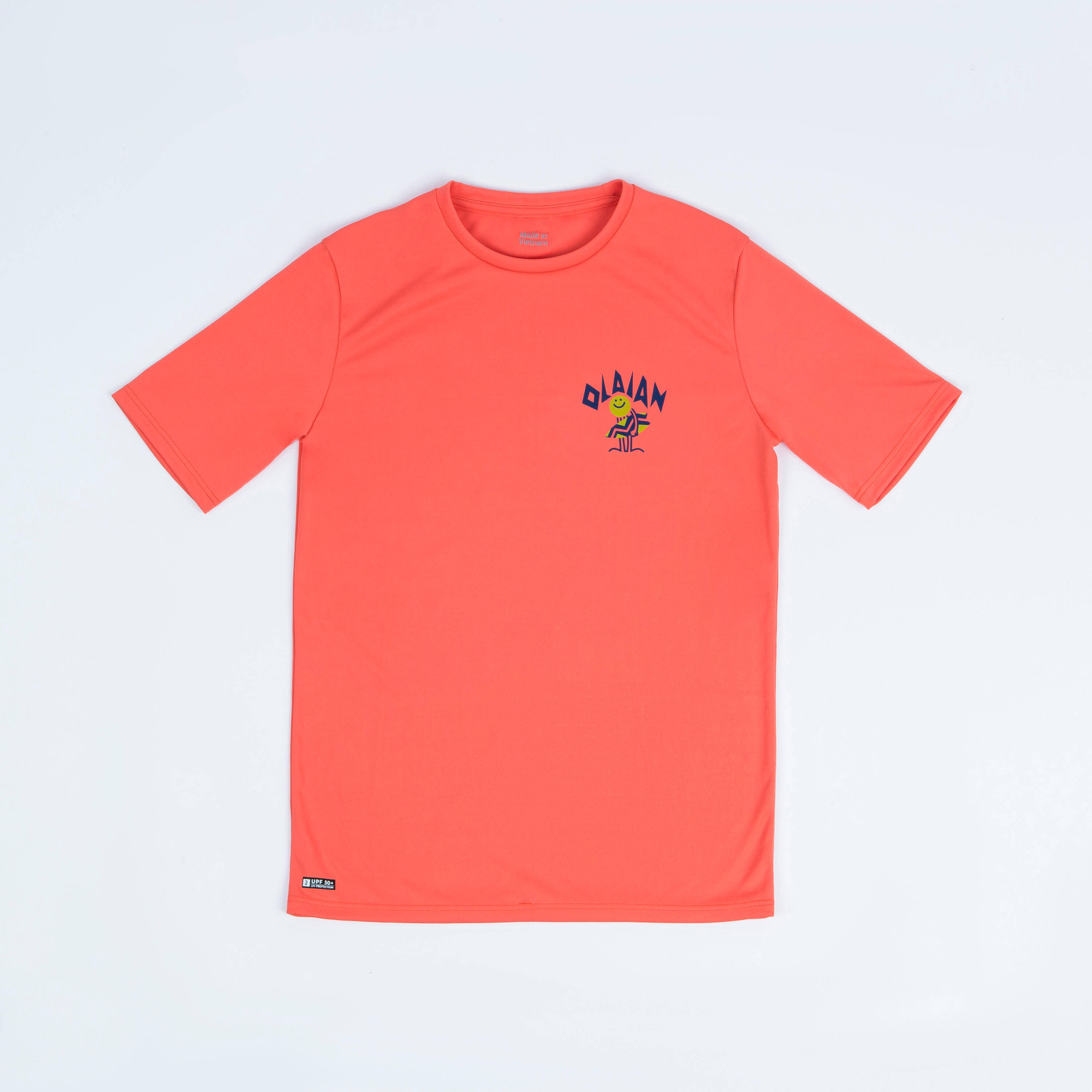 Kid’s short-sleeved anti-uv t-shirt - 100 graph orange -  5