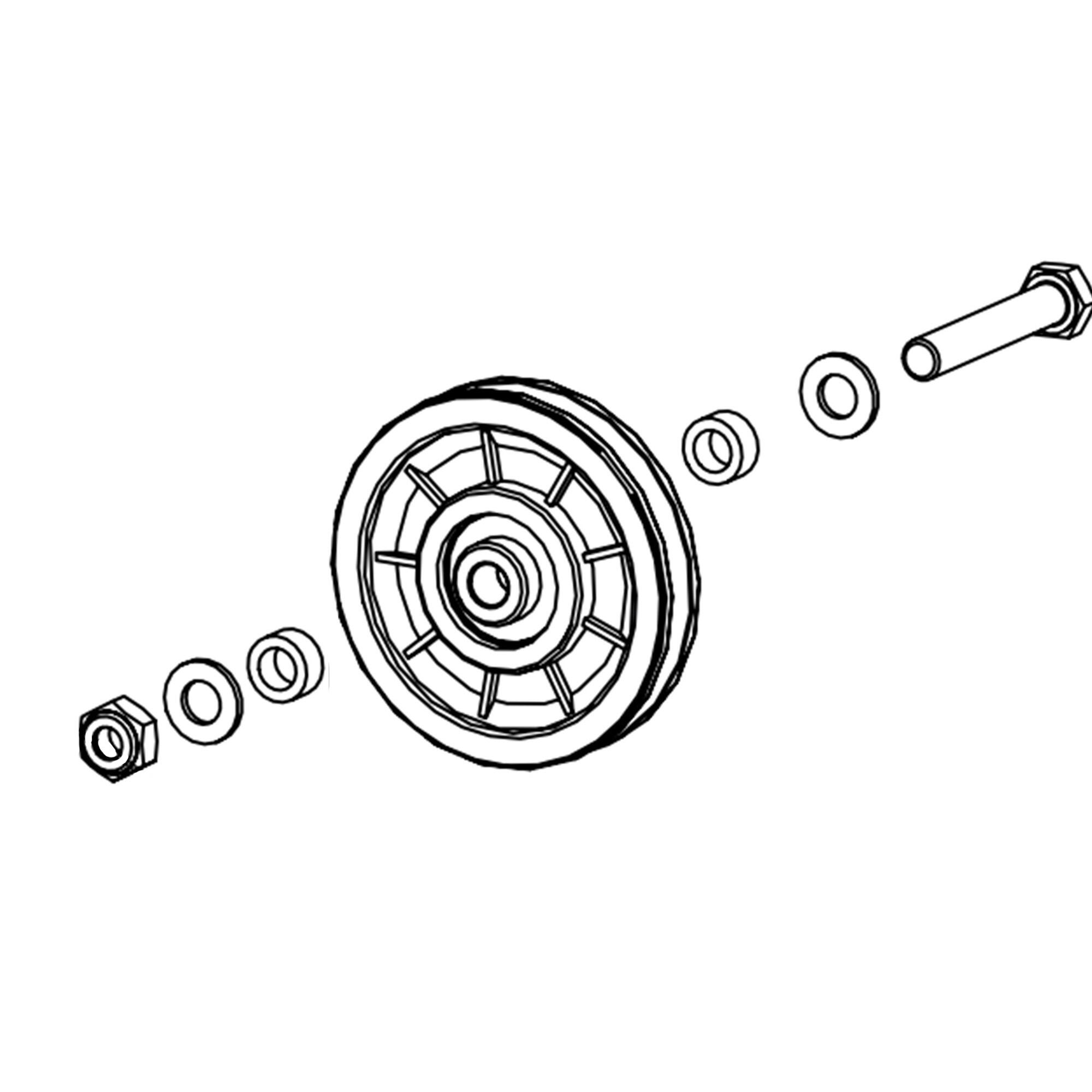 Seilrolle ‒ Rack 900 3/4