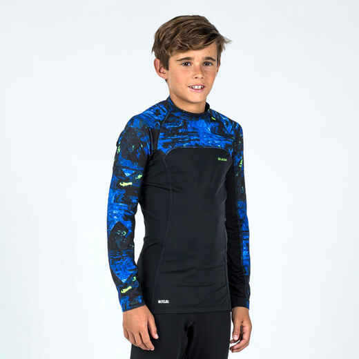 
      POLERA ANTI-UV NIÑOS 500 VORTEX NEGRO MANGA LARGA
  