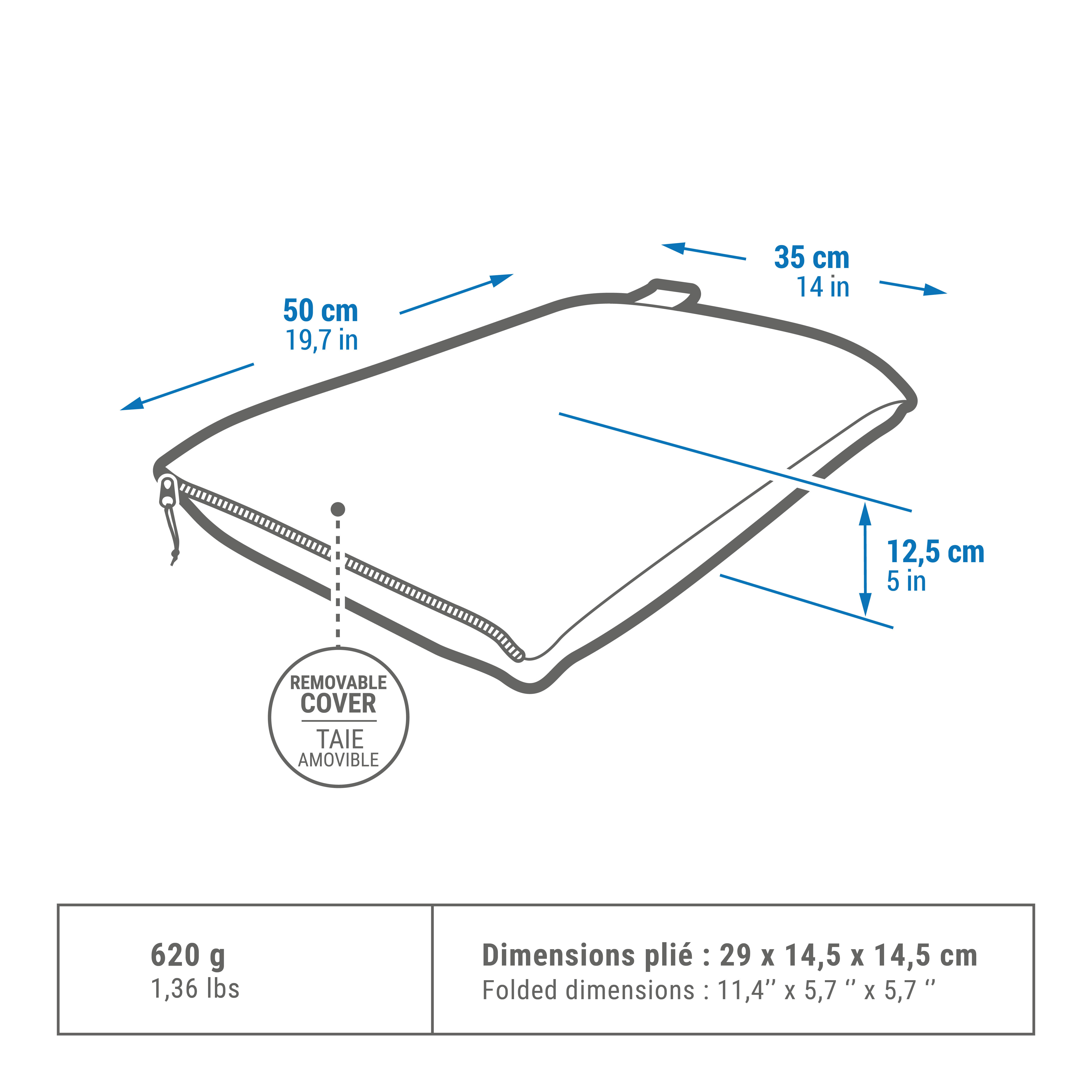 Oreiller de camping – Ultim Comfort - QUECHUA