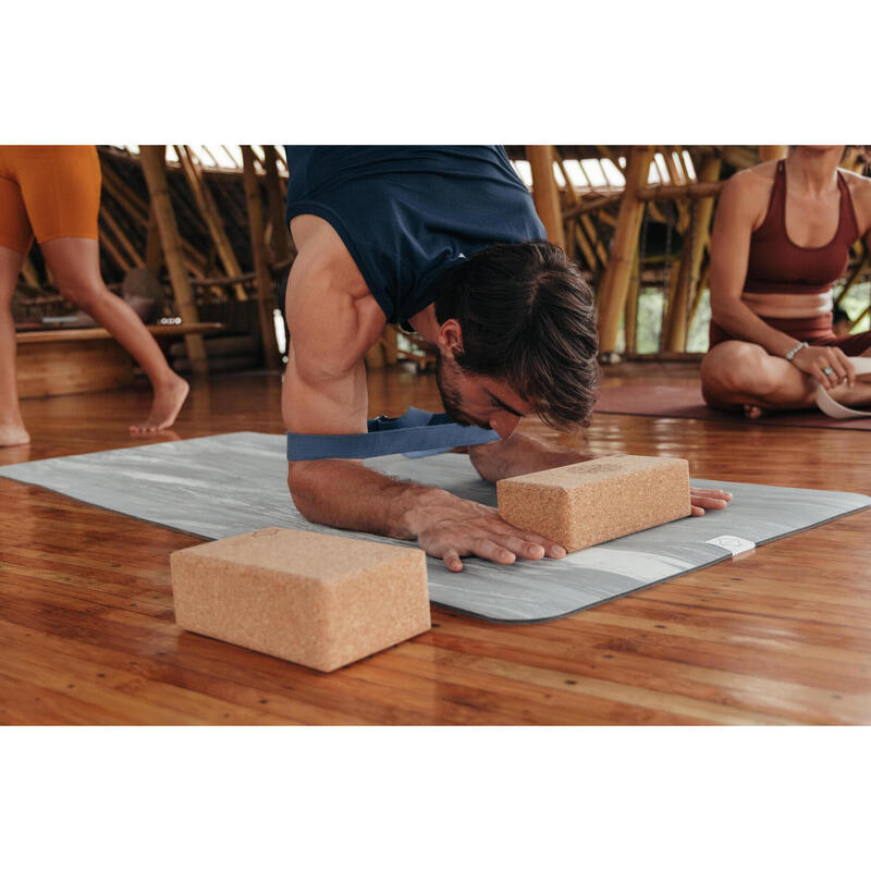 Cărămidă yoga din plută, cu imprimeu mandala