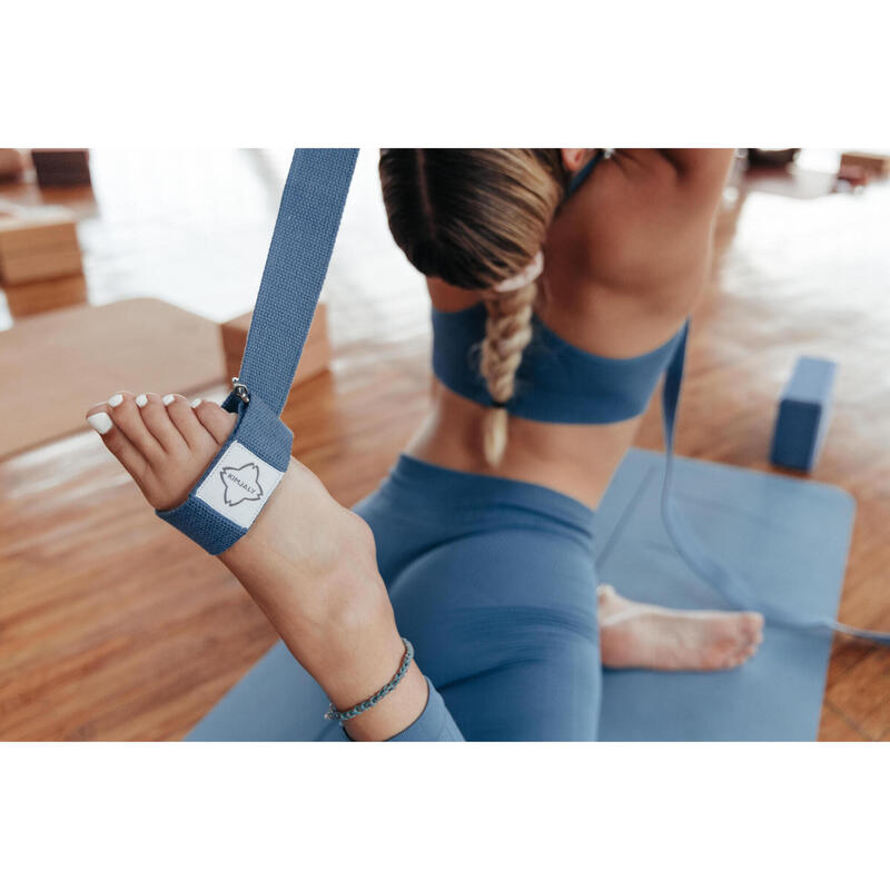 Yoga Kayışı - 2,5 M - Mavi