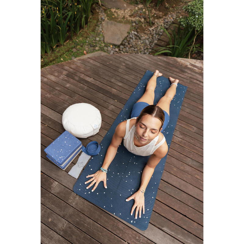 Saltea Yoga Ușoară 185 cm x 61 cm x 5 mm Bleumarin 