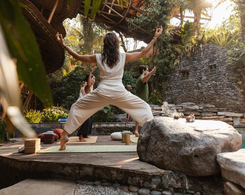 Salutation à la lune yoga