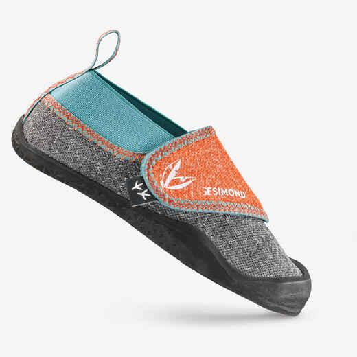 
      Kids adaptive climbing shoes - First Klimb
  