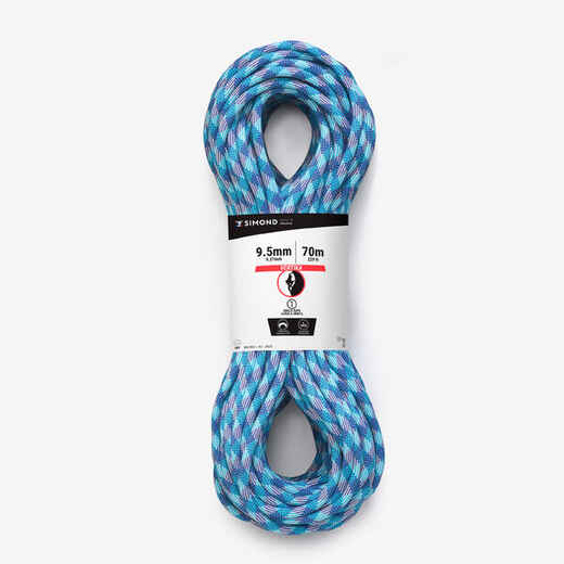 
      Climbing rope 9.5 mm x 70 m - Vertika
  