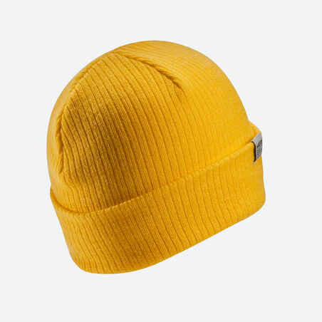 ADULT SKI HAT - FISHERMAN - YELLOW