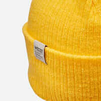 ADULT SKI HAT - FISHERMAN - YELLOW