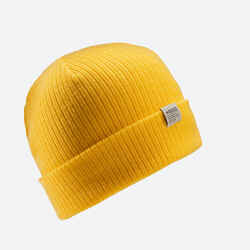 ADULT SKI HAT - FISHERMAN - YELLOW