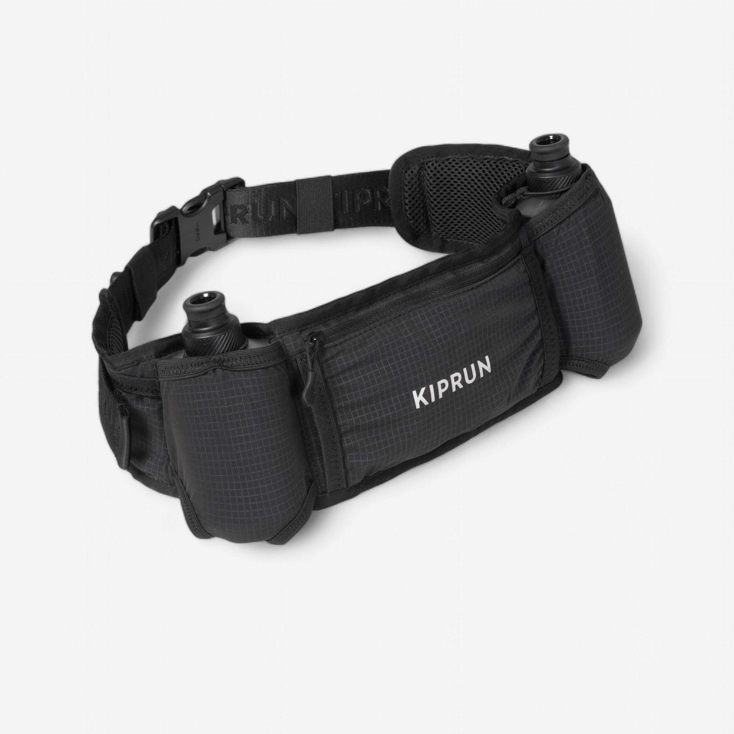 Unisex Running 2x250ml Bottle Hydration Belt - KIPRUN Belt 500 5/9