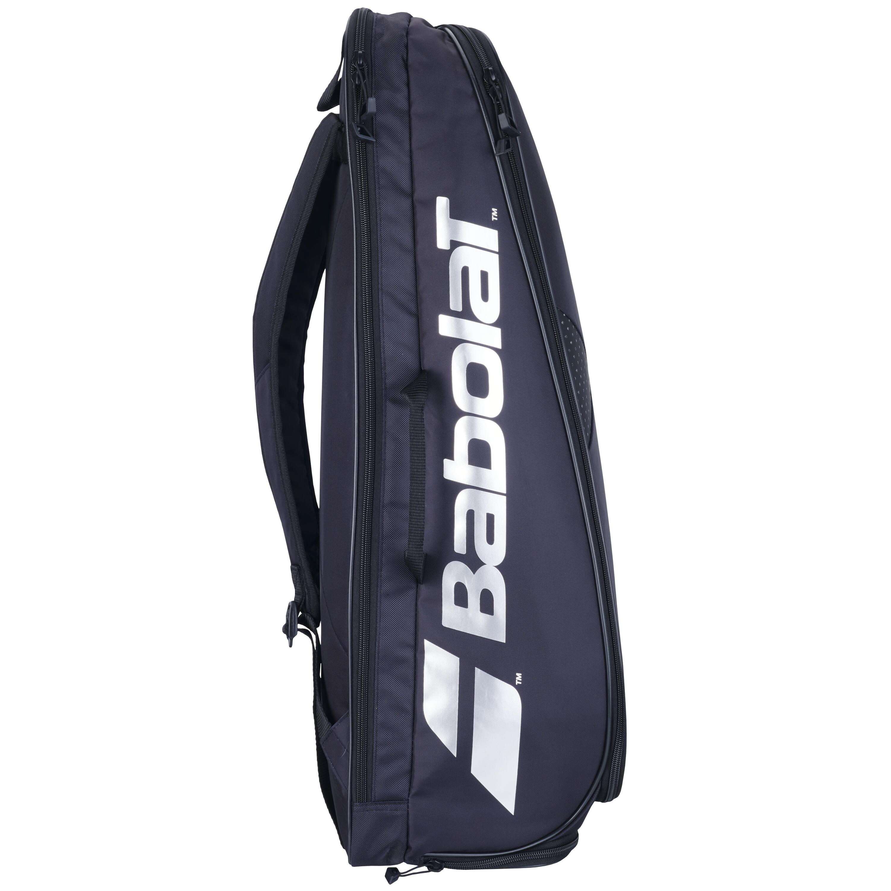 Mochila de badminton - Babolat Backrack 3 preto 2/4