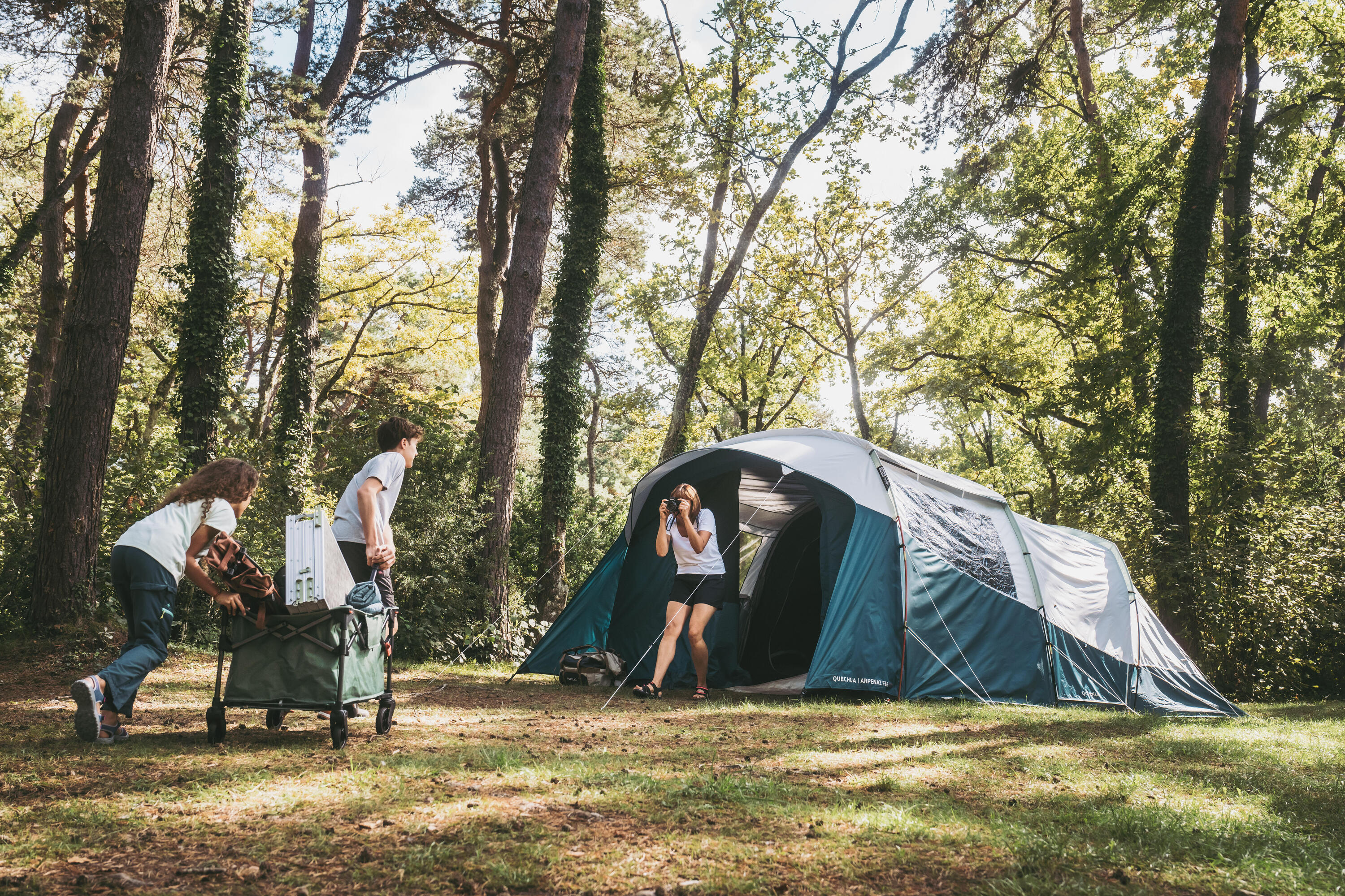 Tent Arpenaz 5.2 Fresh & Black 5 personen 3/23