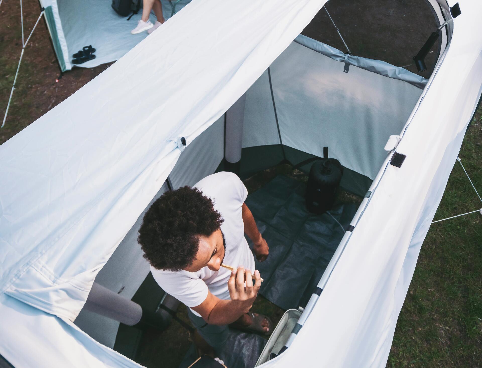 tente de douche camping 