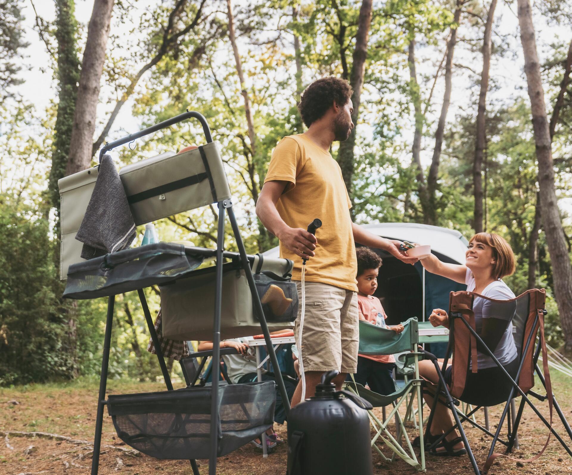 móvel com lavatório para caravana de campismo 