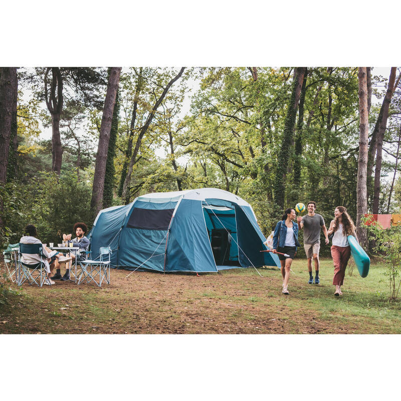 Cort de camping 6 locuri 3 camere, Arpenaz 6.3