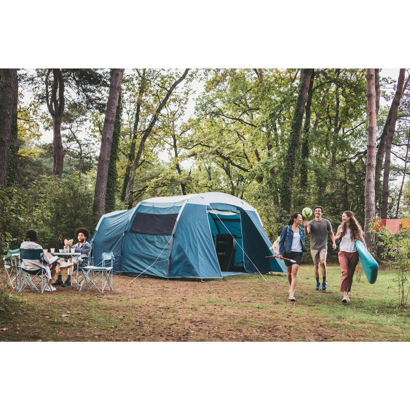 Kampeertent voor 6 personen Arpenaz 6.3 koepeltent 3 slaapruimtes